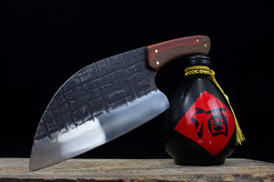 16077A 红与黑鱼头刀—高性能不锈钢